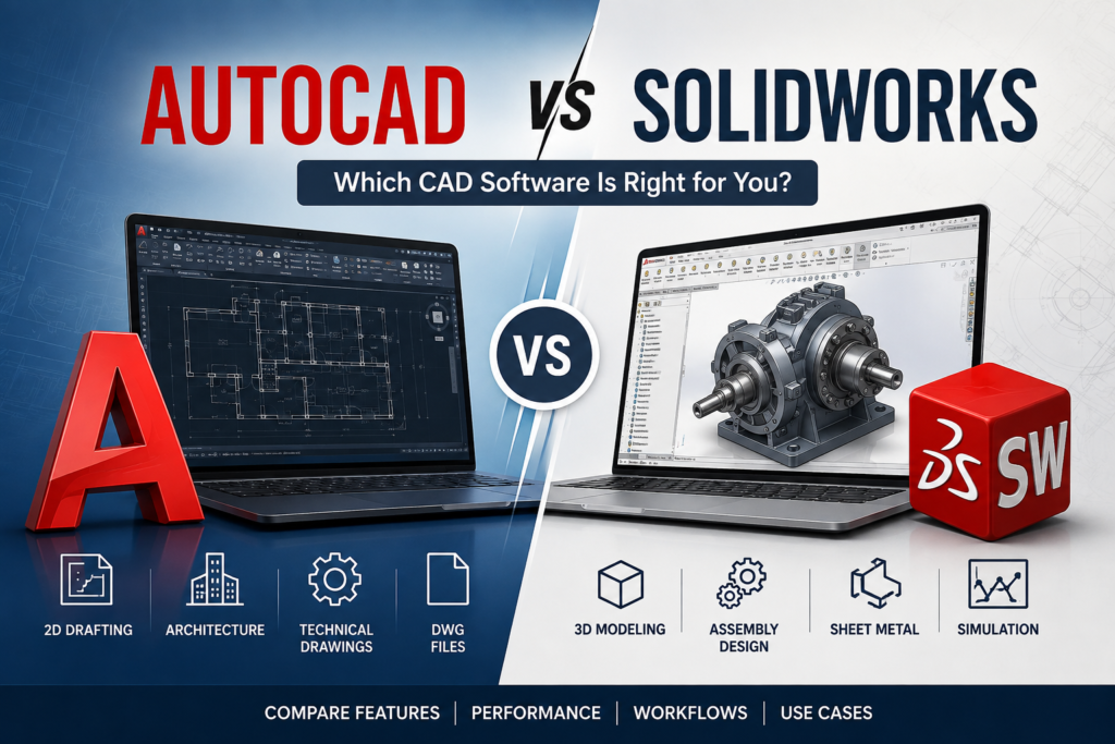 autocad vs solidworks