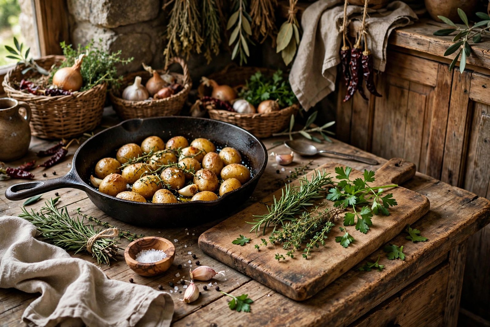 Rustic homestyle kitchen scene illustrating the everyday, unglamorous reality of a private life in the Ladonna Pendergrass biography discussion