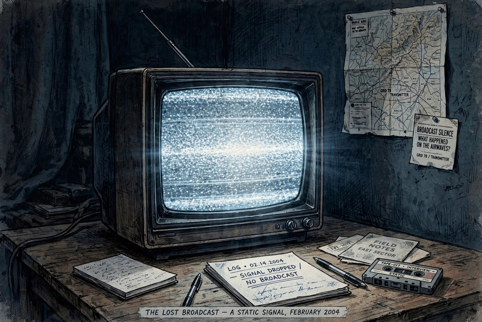 Editorial illustration of a retro television set glowing in a dark room, representing Sharelle Fuller's 2006 E! True Hollywood Story appearance